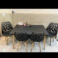 صندلی طرح بامبو تمیز و بدون شکستگی