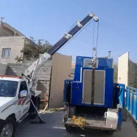 جرثقیل نیسان سبدبالابر خاور جرثقیل ارتفاع کوتاه|خدمات حمل و نقل|کرج, کمالشهر|دیوار