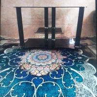 دکور تلویزیون رنگ مشکی سالم