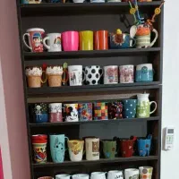 قفسه ، شلف ، جای ماگ ، استند ناخون ، آینه