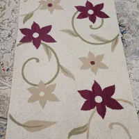 فرش ۱۲ متری نگین مشهد گل برجسته بسیار زیبا و تمیز|فرش|پرند, فاز ۶|دیوار