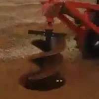 چاله کنی با تراکتور|خدمات باغبانی و درختکاری|رزن, |دیوار