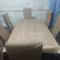 میز نهارخوری|میز و صندلی غذاخوری|کردکوی, |دیوار