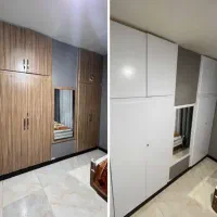 نصب تخصصی برچسب کابینت روکش پی وی سی|خدمات پیشه و مهارت|شیراز, سرو|دیوار