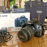 دوربین کانن EOS 1100D . لنز ۱۸-۵۵.شات فقط 10986