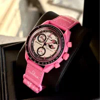 ساعت مچی اسپرت امگا-سواچ بند برزنت چسبی