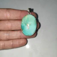 پلاک فیروزه نیشابور نقره دستساز جهت معاوضه یا فروش