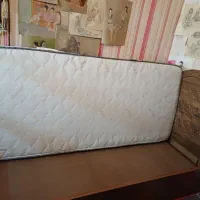 تخت تکنفره همراه با تشک|تخت و سرویس خواب|تهران, بلورسازی|دیوار