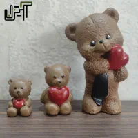 تدی و خرس قلبی/ولنتاین|مجسمه، تندیس، ماکت|اصفهان, سنبلستان|دیوار