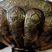 جا میوه ای آنتیک بسیار قدیمی برنجی|کلکسیون اشیاء عتیقه|تهران, تهرانسر مرکزی|دیوار