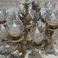 لوستر برنز|لوستر و چراغ آویز|ساوه, |دیوار