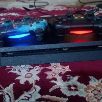 پی اس فور ps4 سلیم  کپی خور دو دسته پلم