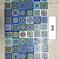 کاشی سنتی گره و اشکال هندسی|مصالح و تجهیزات ساختمان|اصفهان, دهنو|دیوار