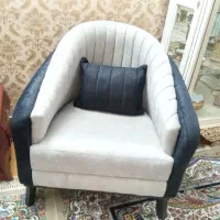 مبل ۹ نفره  رنگ مشکی نقره ای نوی نو|مبلمان خانگی و میز عسلی|تربتحیدریه, بهزیستی|دیوار