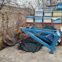 مته پشت تراکتوری کشاورزی