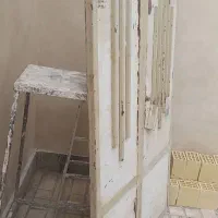 درب آهنی دو لنگه|مصالح و تجهیزات ساختمان|ازنا, |دیوار