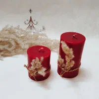 شمع دست ساز تزیینی و یلدایی