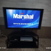 تلویزیون LcD46اینج سامسونگ با میز ویدیو دیجیتال