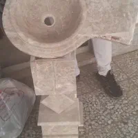 روشویی سنگی فرش ۹متری