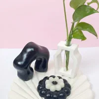 دکوری سنگ مصنوعی، تزئینی، شمع،