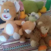 تعداد۹عدد آدمک پارچه ای بفروش میرسد