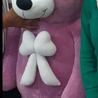 خرس بزرگ بنفش نو مناسب هدیه