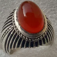 انگشتر عقیق کهنه
