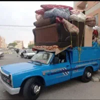 حمل اثاث منزل با نیسان و کارگر