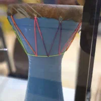 تمپو سفالی کوزه ای )+