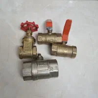 شیر برنجی گازی و یک عدد دسته بکس تایوانی