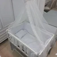 تخت کنار مادر گهواره ای نو|تخت و سرویس خواب|تهران, مشیریه|دیوار