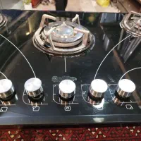 گاز رومیزی شیشه ای ساده شیشه لب تراش نشکن
