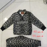 لباس  مجلسی عید کت شلوار جلیغه بلوز شلوار دخترانه