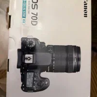 دوربین کانن 70Dبا لنز 18-135|دوربین عکاسی و فیلم‌برداری|سمنان, |دیوار