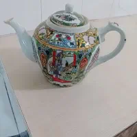 قوری ۲ لیتری طرح دار زیبا قدیمی