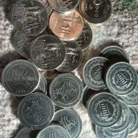 سکه کلکسیونی و کمیاب  ۵۰۰ تومانی وحدت مسی و|کلکسیون سکه، تمبر، اسکناس|تهران, استاد معین|دیوار