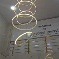 لوستر 7حلقه ای|لوستر و چراغ آویز|کرمانشاه, |دیوار