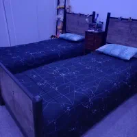 دوعدد تخت یه نفره باتشک دست دوز|تشک تختخواب|قرچک, میرزائی جنوبی|دیوار