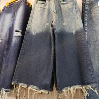 انواع شلوار جین و پارچه ای