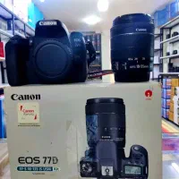 دوربین کنون ۷۷ دی با لنز ۱۸.۵۵ stm|دوربین عکاسی و فیلم‌برداری|قم, دورشهر|دیوار