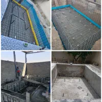 ساخت اجرای استخر0ت100اجرای سازه های بتن تهران وحوم