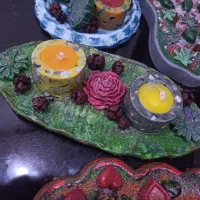 شمع و ظروف دکوری|صنایع دستی و سایر لوازم تزئینی|گرمدره, |دیوار