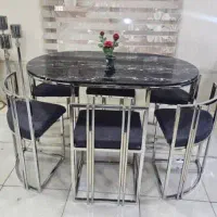 صندلی آبکاری کم جا 4و 6 نفره