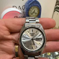 سیکو 5 اتوماتیک اصل پشت شیشه‌ای استیل