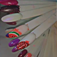 مدل کاشت ناخن فقط ۱۵۰|خدمات آرایشگری و زیبایی|کرمان, |دیوار