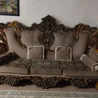 مبل سلطنتی 9 نفره|مبلمان خانگی و میز عسلی|بجنورد, |دیوار