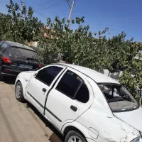 تیبا صندوقدار مدل ۹۶ دوگانه شرکتی(روشن حرکت)مقطوع|خودرو سواری و وانت|مشهد, خین عرب|دیوار