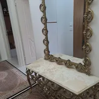 اینه کنسول برنزی در حد نو سنگین|آینه|تبریز, |دیوار