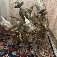 لوستر تمام برنج اصل|لوستر و چراغ آویز|تهران, آهنگ|دیوار