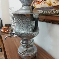 سماور نفتی قلمزنی فوق العاده نفیس